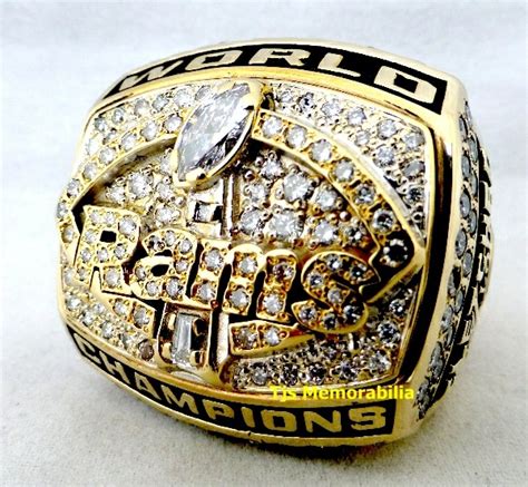 1999 SAINT LOUIS RAMS SUPER BOWL XXXIV CHAMPIONSHIP RING - Buy and Sell ...