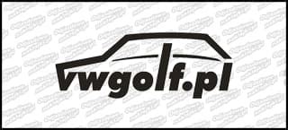 VWGolf.pl Mk1 Logo 15cm