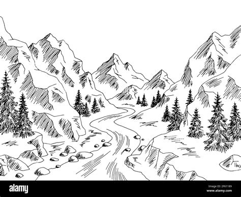 Mountain Valley Drawing