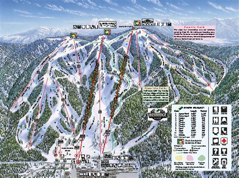 Snow Summit Ski Trail Map - 880 Summit Blvd Big Bear Lake CA 92315 • mappery