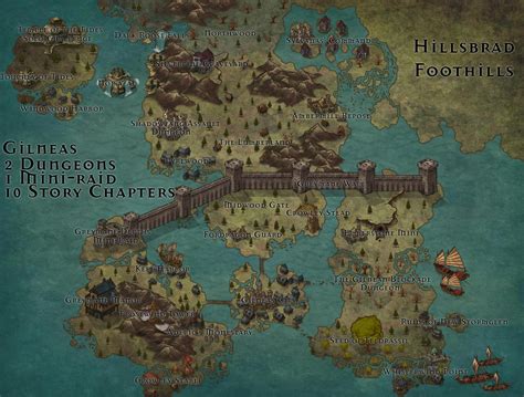 So I made a map as if the Alliance returned to Gilneas in 8.1 (working on Horde counterpart ...