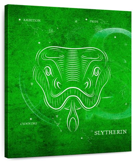 Harry Potter Slytherin Traits Wall Art | Digital Art