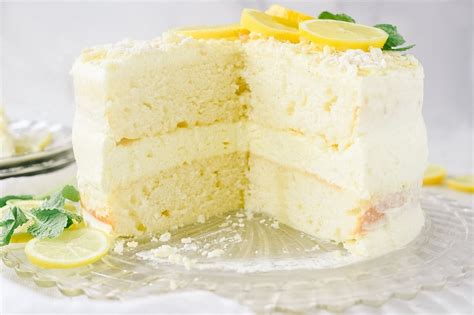 Lemon Cream Cake Recipe | Your Homebased Mom