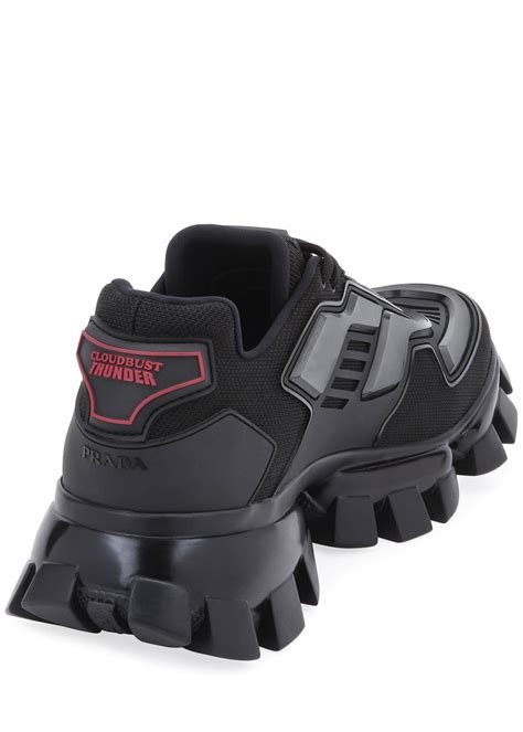 Prada Men's Cloudbust Thunder Lug-Sole Trainer Sneakers - Bergdorf Goodman