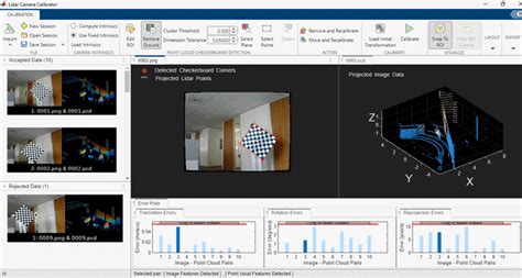 Lidar Camera Calibrator