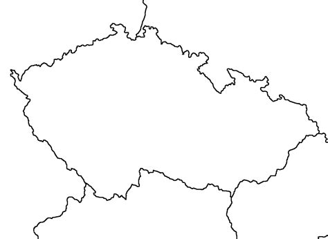 Image - Blank map of the Czech Republic.png | TheFutureOfEuropes Wiki | FANDOM powered by Wikia