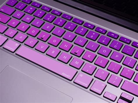 Changing Purple Keyboard Stickers Laptop Keyboard Cover Vinyl - Etsy Norway