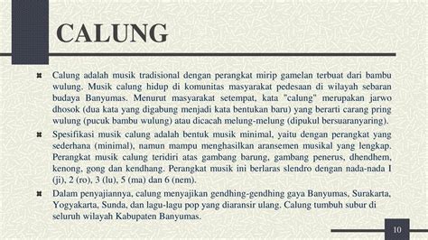 Budaya Banyumas Compiled as pptx by Fajar Fitrianto. - ppt download