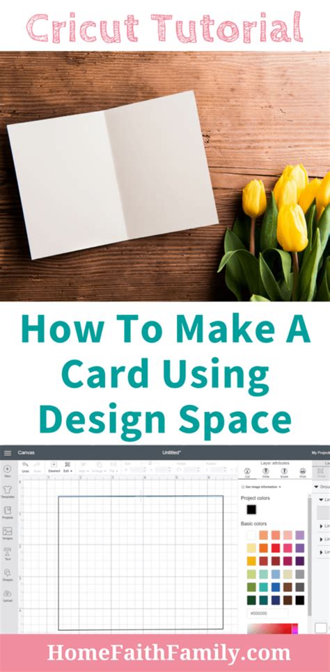 Cricut Tutorial How To Make A Card Using Design Space | Cricut ...