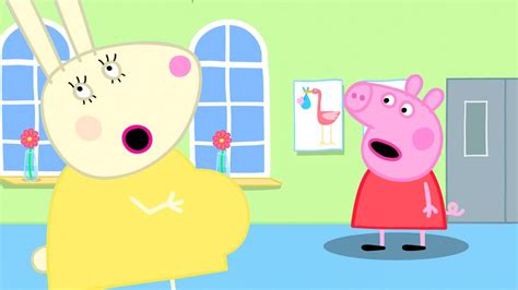 Peppa Pig Sees Mummy Rabbits Bump | Kids TV and Stories - YouTube