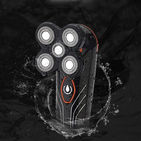 New Electric Head Shaver Razor 5 Headed Rechargeable Waterproof – Chile ...