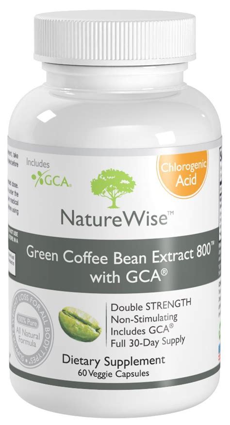 NatureWise Green Coffee Bean Natural Weight Loss Supplement: NatureWise ...