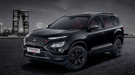 Auto Expo 2023: Tata Safari Red Dark Edition Revealed With ADAS - Specs ...