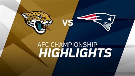 Jaguars vs. Patriots highlights | AFC Championship Game