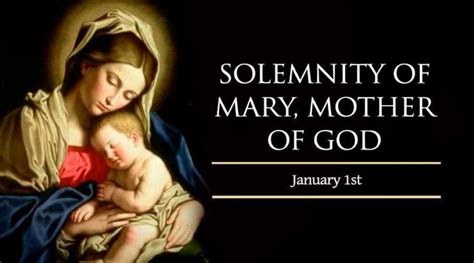 Jan. 1 - Solemnity of Mary, Mother of God new | Holy Name Cathedral Parish Holy Name Cathedral ...