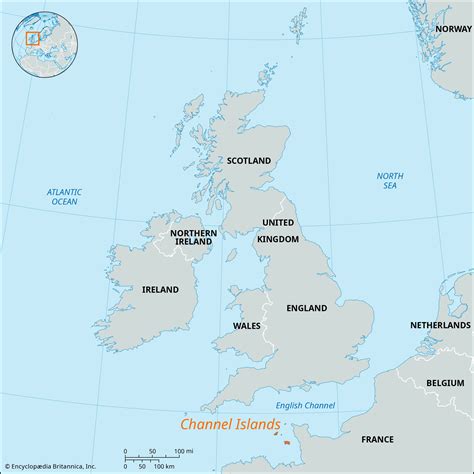 Channel Islands Uk Map - Lenna Nicolle