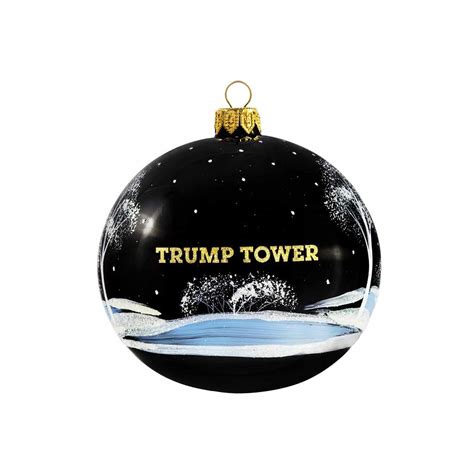 Trump Tower NY Ball Ornament - Trump Store