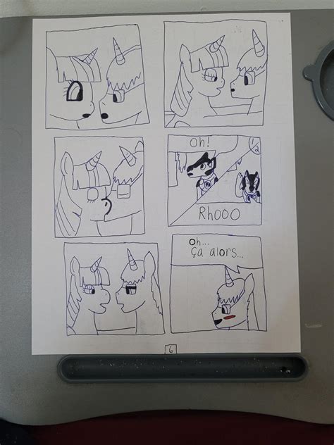 MLP FIM the first kiss page 6 by overlord35357 on DeviantArt