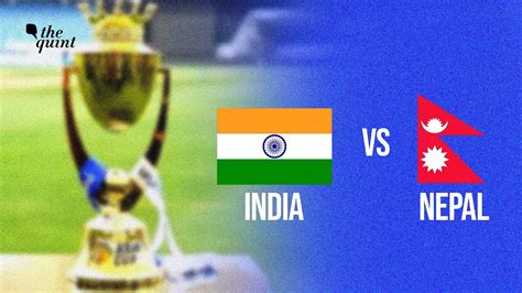 India vs Nepal Asia Cup 2023 Group A Match Date, Time, Venue, Squads ...