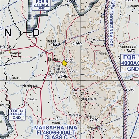 Chart 2530: Nelspruit Map by Chief Directorate: National Geo-spatial ...