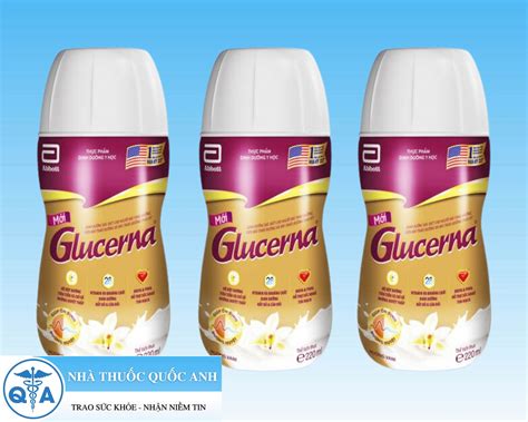 Sữa nước Glucerna (Lọ 220ml) dành cho người bị tiểu đường