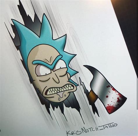 Rick and Morty x The Shining | Rick and morty drawing, Rick and morty ...