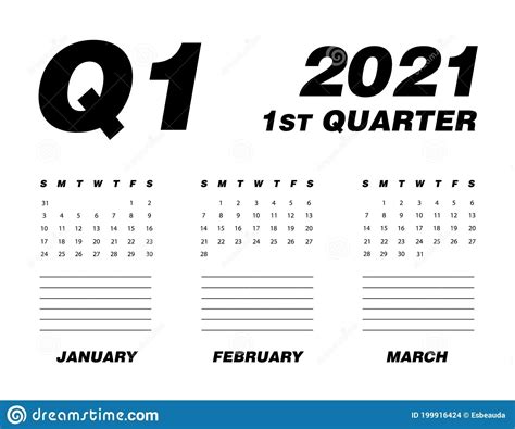 What Are The Quarter Dates For 2021 | Month Calendar Printable