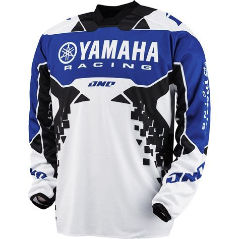 Yamaha Motorcycle Officially Licensed 1nd Atom Racing Men's MX/Off-Road/Dirt Bike Jersey