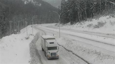 People spend night in their cars after Coquihalla Highway closed ...