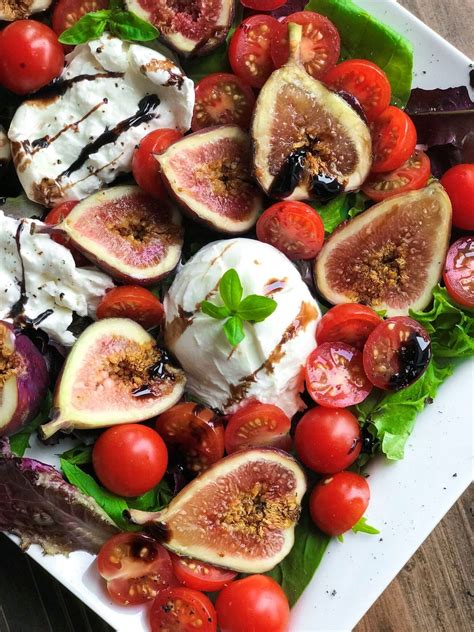 Burrata Fig Salad | Recipe | Fig salad, Fig salad recipes, Healthy recipes