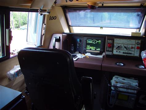 Milepost 154: A Train Blog: Inside an Amtrak GE P42DC Locomotive