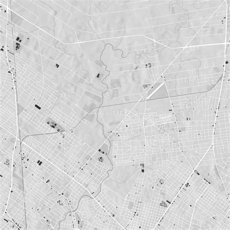 Montevideo - Figure-ground Vector Map | Boundless Maps