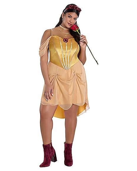 Adult Princess Belle Plus Size Costume - Disney Princesses ...