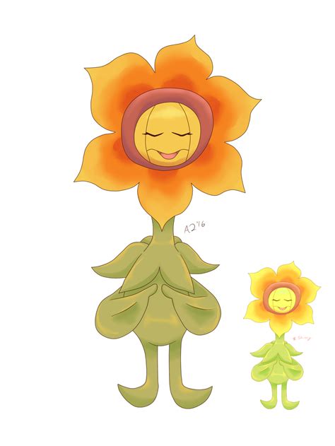 Sunflora Evolution - Solfleur by FragGrrl on DeviantArt