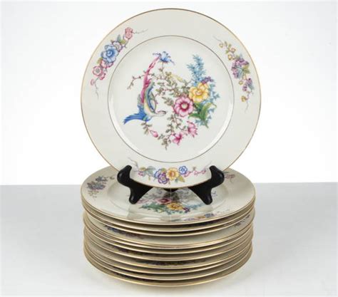 (12) Rosenthal Porcelain Phoenix Dinner Plates