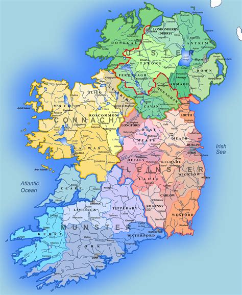 Map Of County Clare Ireland | secretmuseum