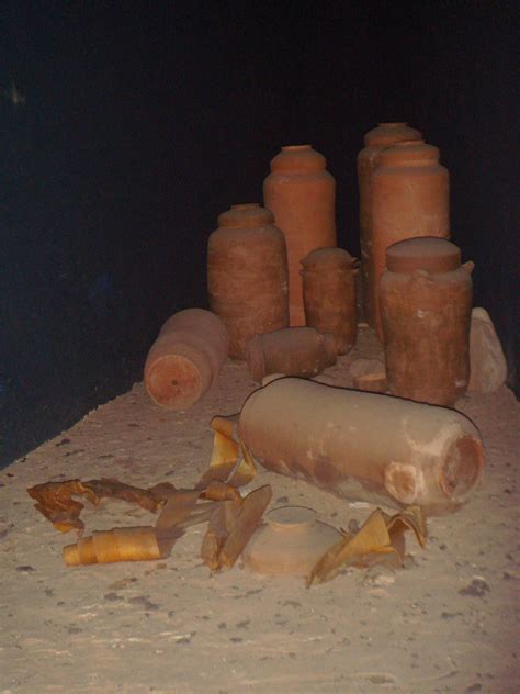 Some of the Dead Sea Scrolls were hidden in jars which were later found in the excavation of ...