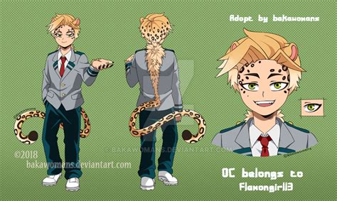 Cheetah Boy ] BNHA OC Adopt Reference : by https://www.deviantart.com/bakawomans on @DeviantArt ...