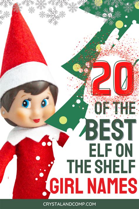 20 Elf on the Shelf Girl Elf Names You'll Love