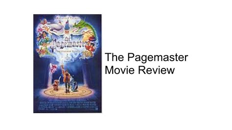 The Pagemaster Movie Review - YouTube