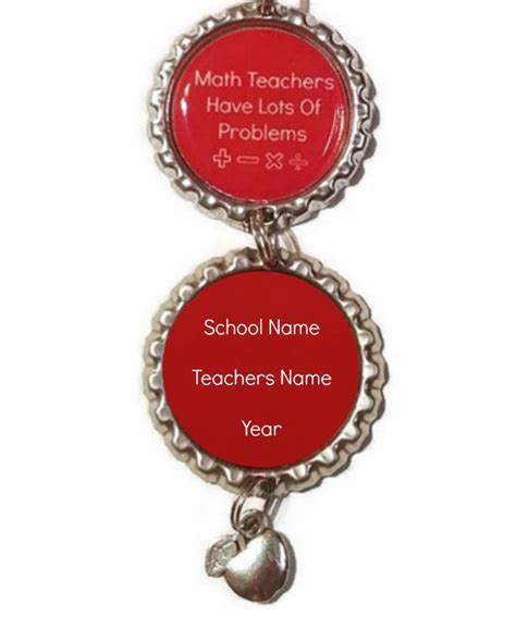 Personalized Math Teacher Ornament Teacher Gift Christmas | Etsy