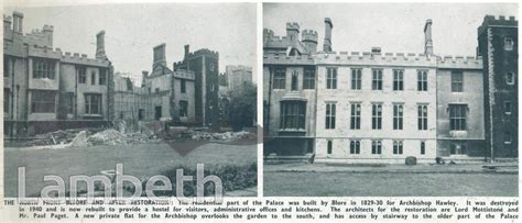 LAMBETH PALACE, LAMBETH - LandmarkLandmark