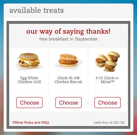 Free breakfast for mobile app users | Chick-fil-A