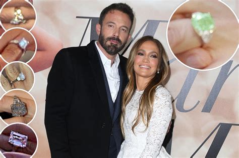 A closer look at Jennifer Lopez's six engagement rings