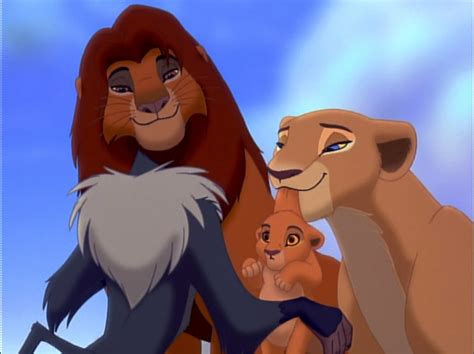 Simba & Nala with their daughter Kiara | Lion king, Simba and nala, Kimba the white lion