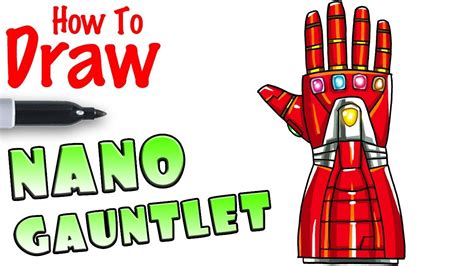 How to Draw Nano Gauntlet