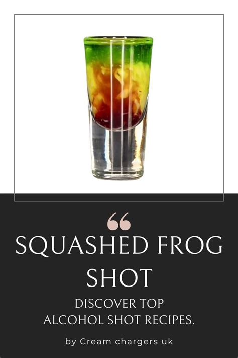 Squashed Frog Shot Recipe: A Playful and Colourful Cocktail【2024】