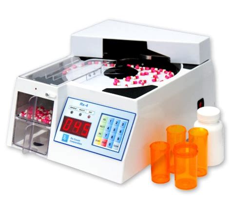 Rx-4 Automatic Pill Counting Machine - Small, easy-to-use, countertop counter counts pills ...