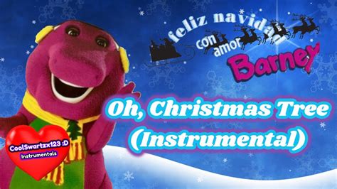 Barney: Oh, Christmas Tree (Instrumental) - YouTube