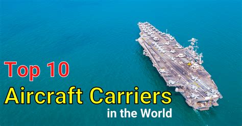 Top 10 Aircraft Carrier in the World 2017 - NeveahKu-Vance